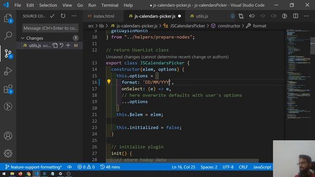 Live Coding - Create JS Datepicker Plugin #5 [Arabic] смотреть онлайн