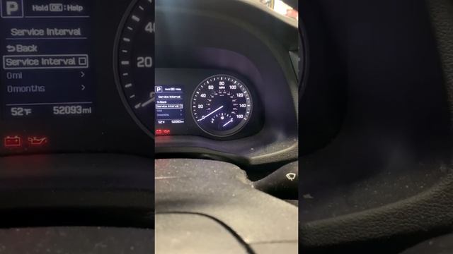 2018 Hyundai Tucson Maintenance Reset смотреть онлайн