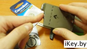 Замена батарейки в чип карте РЕНО Лагуна 2, Эспейс, Вел Сатис Change the battery