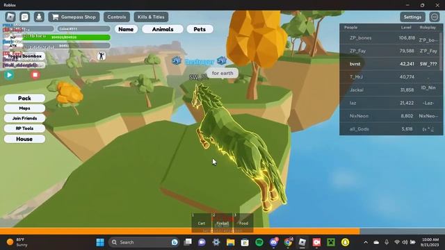 Where To Find **both** horse pieces | Animal simulator Roblox смотреть онлайн