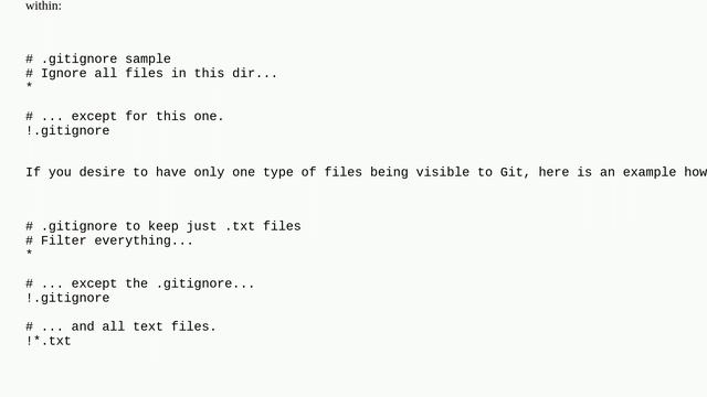What are the differences between .gitignore and .gitkeep? смотреть онлайн