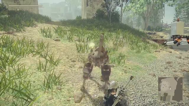 NieR:Automata robo horse смотреть онлайн