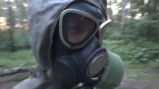 Одевание защитного химического костюма Л-1. Конец/Chemical suit L1 смотреть онлайн
