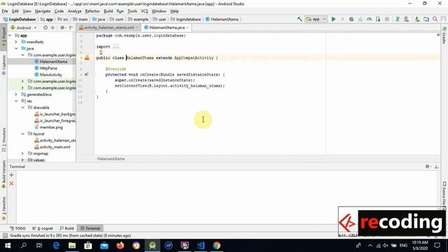 Tutorial CRUD-(Create Data) Android Studio with Database MySql 1/2 смотреть онлайн