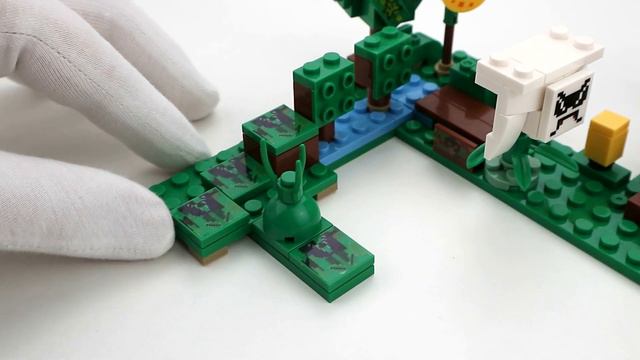 Lego Super Mario Minecraft! / Speed build and review