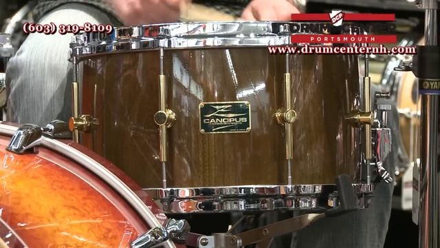 Canopus Zelkova Snare Drum 8x14 смотреть онлайн