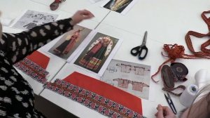 Видеоурок «Декор рукавов русской народной рубахи»