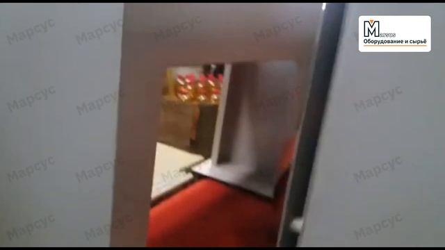 Термоусадочная упаковка бутылок в термоусадочном тоннеле MST-005xS2