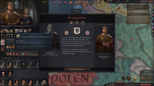 Let's Play Crusader Kings 3: #65: Jaromars dunkles Geheimnis (Slawisches Mecklenburg / Rollenspiel) смотреть онлайн