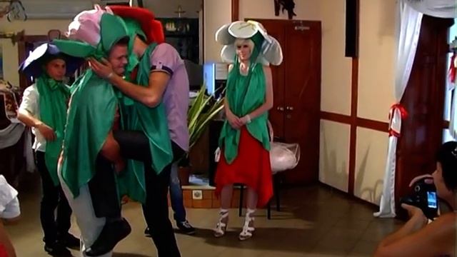 Свадебные конкурсы "Конкурс цветов" смотреть онлайн