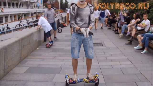 Гироскутер и МИМ в Парке Горького Музеон Voltreco.ru 2016 #ЭПТ смотреть онлайн