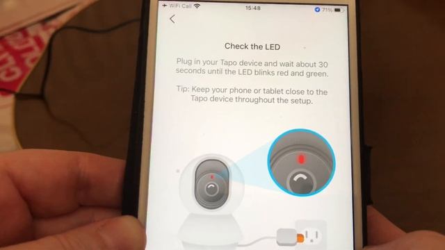 Tapo C200 Indoor Security Camera - App Set Up - Part 2