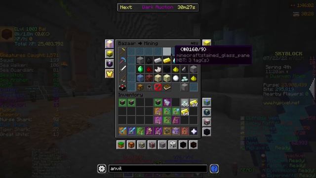 How Much MONEY Does Gold Mining Make (Hypixel Skyblock)