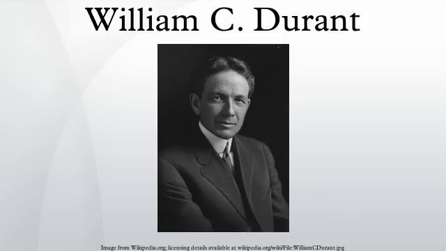 William C. Durant смотреть онлайн