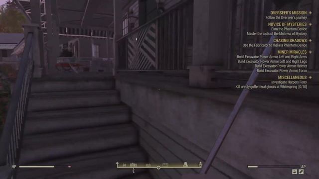 Fallout 76 broken Whitespring unruly feral ghoul golfer Quest смотреть онлайн