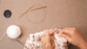 Росток для ленивых! Азиатский росток. Вязание спицами