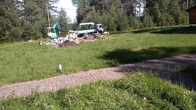 Свайный Фундамент под сарай в Лебяжье (Рощино) смотреть онлайн