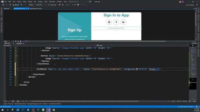 C# WPF UI | How to Design Modern Login Page in WPF смотреть онлайн