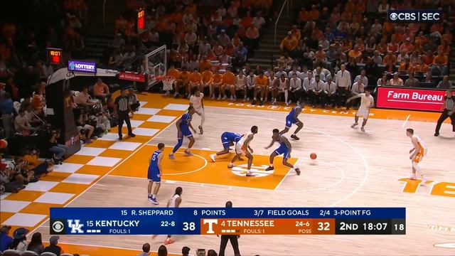 2023-2024 - Kentucky vs Tennessee (Game 31) смотреть онлайн