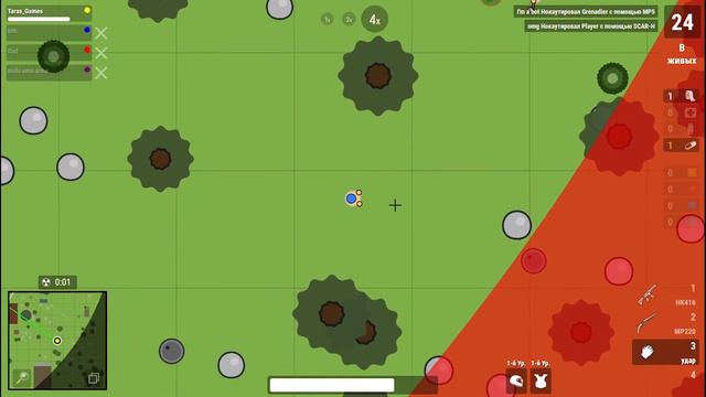 Surviv io Battle Royale #2 смотреть онлайн
