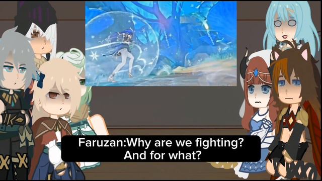 Past Sumeru React To Themselves.(Al-Haitham And Kaveh/Kavetham) [Rus/Eng] [1/? ]