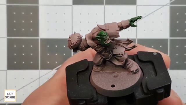 Citadel Contrast Paint Ork Flesh Color Test & Review