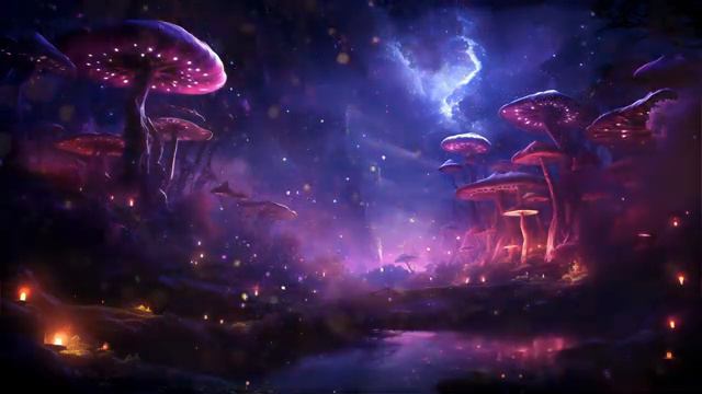 Galactic Dreamscape 💜 Soothing Ambient Music for Cosmic Ambient and Serene Evenings 🌛 Orbit Oasis смотреть онлайн