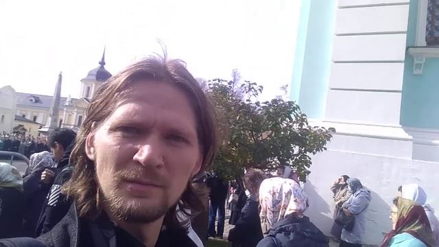 Троице-Сергиева Лавра. На молебне