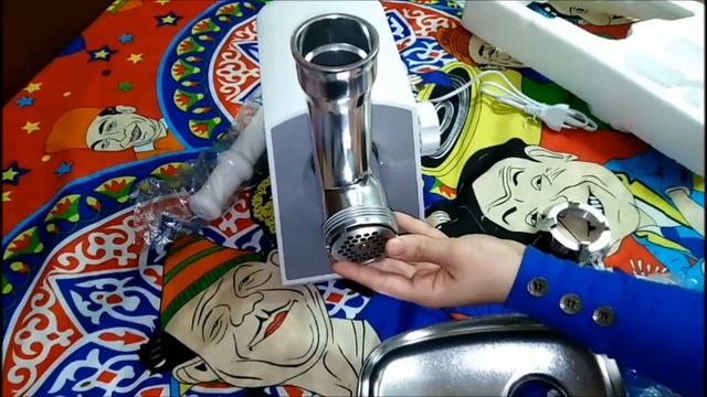 مواصفات وطريقة عمل مفرمة بناسونيك ١٣٠٠ وات بالفيديو Panasonic Grinder смотреть онлайн