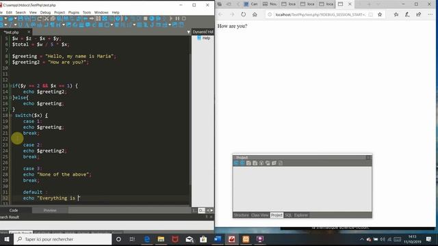 Php Switch Statement смотреть онлайн