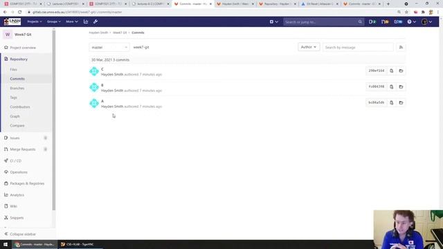COMP1531 21T1 - 7.5 - Git - Unscrewing History смотреть онлайн