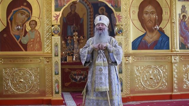 Проповедь митрополитиа Йошкар-Олинского и Марийского Иоанна после чтения о исцелении слепцов смотреть онлайн