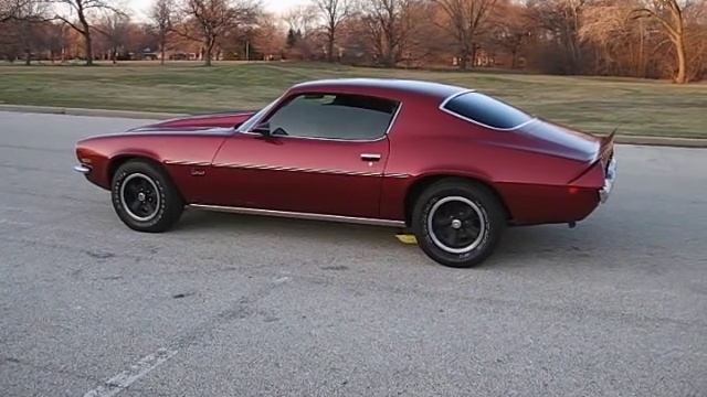 1971 Camaro 350 High Compression Burnout