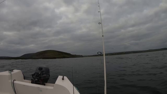 Solo Fishing Rough Atlantic Sea | Man Fishing Alone смотреть онлайн