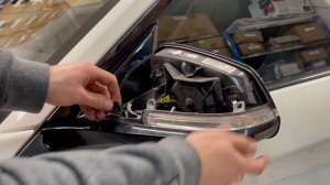 BMW 1 2 3 4 Series Mirror Glass Cover & Side Repeater Indicator Removal/Replacement How To DIY F20