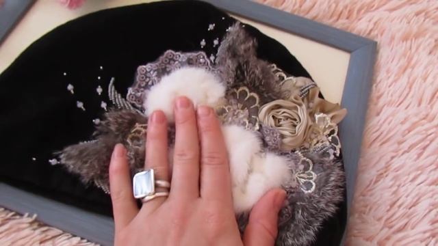 Вышивка мехами на одежде . Как украсить одежду мехом. смотреть онлайн