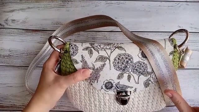 Весенняя сумочка❤✿ #вязаная_сумочка #сумочка_крючком смотреть онлайн