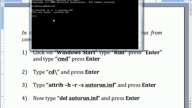 How to Delete Autorun Virus from Computer смотреть онлайн