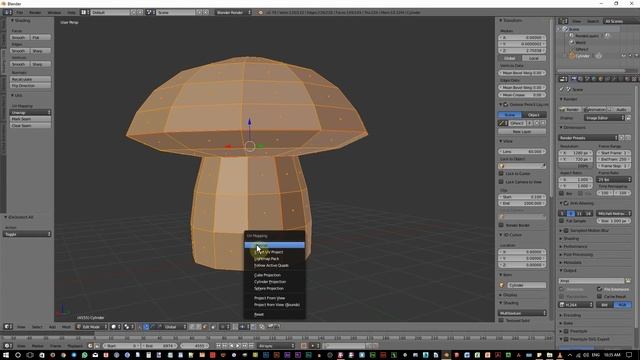 Modeling, Unwrapping and Texture painting workflow in Blender | Part 2 : UV unwrapping смотреть онлайн