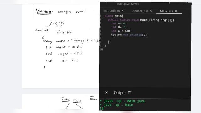 Introduction to java ಕನ್ನಡದಲ್ಲಿ |Java easy tutorials|Input Output Data type Variables in java смотреть онлайн
