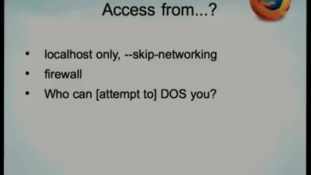 MySQL Security смотреть онлайн