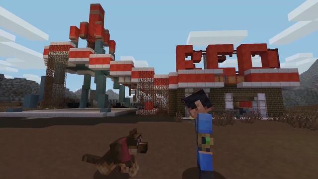 MINECRAFT Fallout Edition Trailer смотреть онлайн