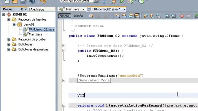 NETBEANS DEMO 02 смотреть онлайн