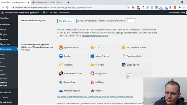 WordPress Backup erstellen & Wiederherstellen in 10 Min - UpdraftPlus Tutorial 2020 смотреть онлайн