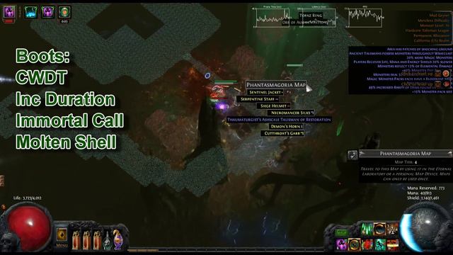 Path Of Exile [2.1 THC] - Bladefall Poison Build Progression