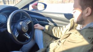 MAZDA 3 с ПРАВИЛЬНЫМ РУЛЁМ  Привезли клиенту с аукциона с оценкой  5 баллов!!! Смотрим. (перезалив)