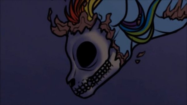 [GORE/13+] Rainbow Dash's Death [MLP SPEEDPAINT]