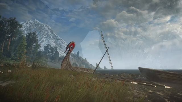 Witcher 3 - Skellige - Ambience & Music смотреть онлайн