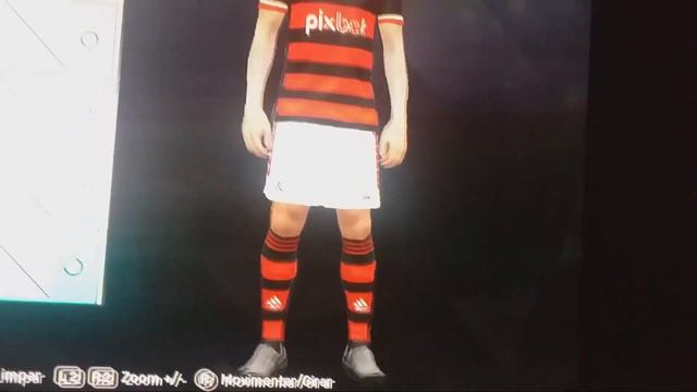 Uniforme titular do FLAMENGO (Homem kit) PES 2018. ps3 смотреть онлайн