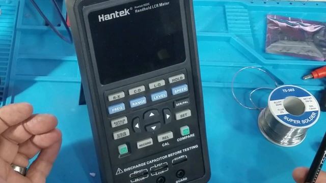 PARTE 2 de 4 - HANTEK 1833C, PUENTE LCR / ESR-EPR - ESPAÑOL смотреть онлайн